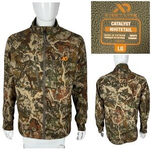 First Lite Whitetail Catalyst Mens Large Jacket Hunting Outdoors Soft Shell